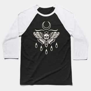 Death moth tattoo Baseball T-Shirt